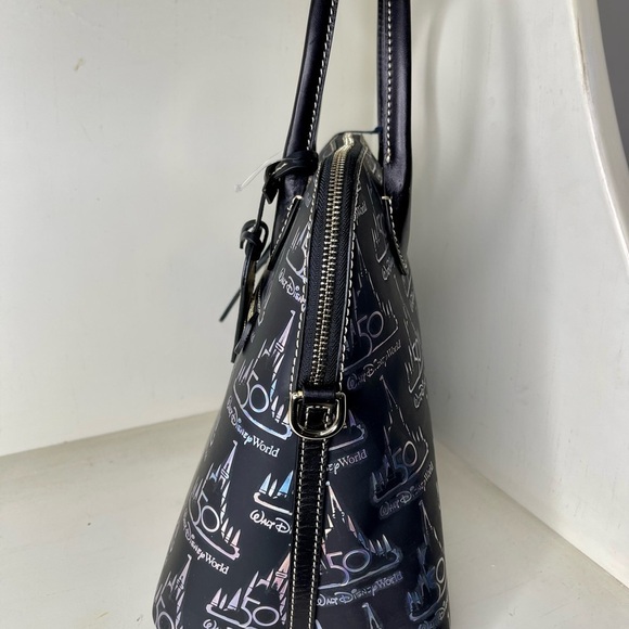 New! Walt Disney World Parks 50th Anniversary Dooney Bourke Bag Holographic WDW - Picture 3 of 6